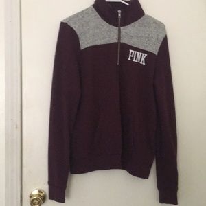 PINK quarter zip